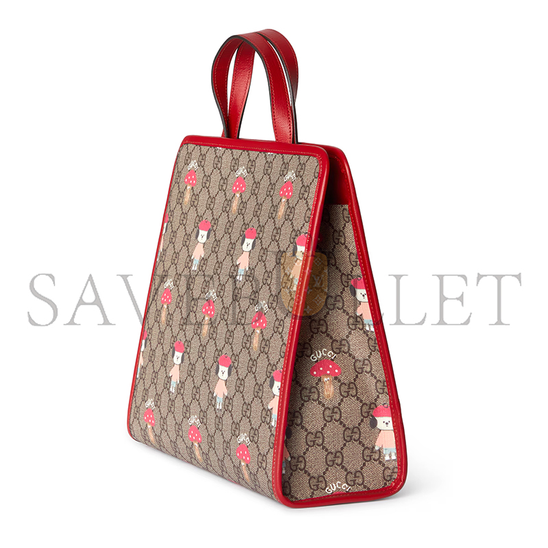 GUCCI CHILDREN'S PRINTED GG TOTE BAG 605614 (28.5*25*11cm)